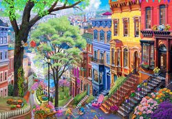 Spring Hill -Legpuzzel - 1000 stukjes