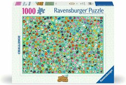 ANIMAL CROSSING - Legpuzzel  Challenge 1000 stukjes