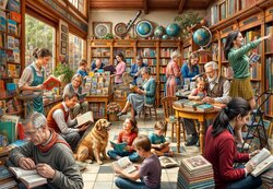 Bookstore -Legpuzzel - 1000 stukjes 