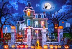The Halloween House - Legpuzzel -1000 stukjes