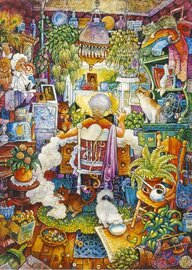 The Sewing Lady - Legpuzzel - 1000 stukjes