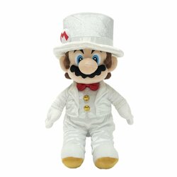 MARIO ODYSSEY - Mario "Wedding suit with box" - Plush 35cm