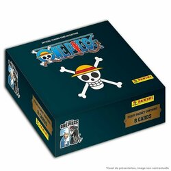 ONE PIECE - Panini Display 18 Pochette 8 Trading cards
