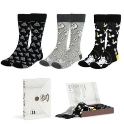 HARRY POTTER - 3 Pairs socks Pack (Taille 38-45)