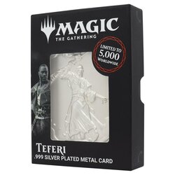 MAGIC THE GATHERING - Teferi - Silver Plated Card Collector