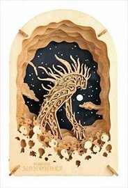 GHIBLI - Princess Mononoke Daidarabochi - Paper Theater 8x10x4cm