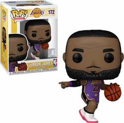 Pop Basketball: NBA Lakers - LeBron James - Funko Pop #172
