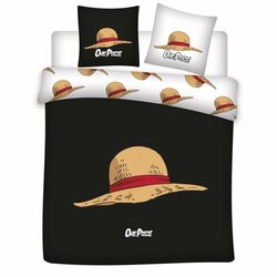 ONE PIECE - Duvet Cover 240x220cm + 2x65x65cm - Straw Hat