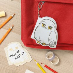 HARRY POTTER - Hedwig - Mini Fluffy Notebook Keychain