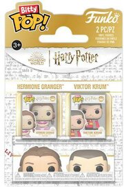HARRY POTTER 4 - Bitty Pop 2 Pack 2.5cm - Hermione & Krum