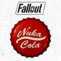FALLOUT - Nuka-Cola - Tin Sign Limited Edition