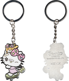 HELLO KITTY - Skateboard - Keyring