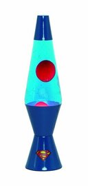 SUPERMAN - Logo - Lava Lamp