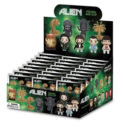 ALIENS (1979) - Series 1 - 3D Foam Bag Clip (Display 24 Pcs)