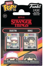STRANGER THINGS - Bitty Pop 2 Pack 2.5cm - Dustin & Mike