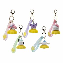 HELLO KITTY - Light-Up Star Series - Assortiment 9 Keychain 6-7cm