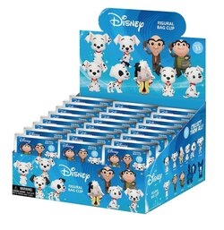 101 DALMATIANS - Series 33 - 3D Foam Bag Clip (Display 24 Pcs)