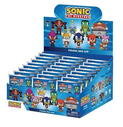 SONIC - Series 3 - 3D Foam Bag Clip (Display 24 Pcs)