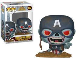 MARVEL ZOMBIES - POP Marvel N? 1554 - Zombie Captain America