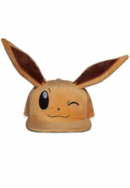 POKEMON - Eevee Winking - Plush Novelty Cap