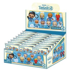 FANTASTIC FOUR - Movie - 3D Foam Bag Clip (Display 24 Pcs)