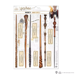 HARRY POTTER - Wand 02 - Board of 12 foam magnets