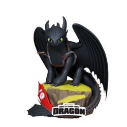 HOW TO TRAIN YOUR DRAGON - Toothless - Diorama D-Stage 15cm
