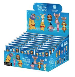 WINNIE THE POOH - Series 2 - 3D Foam Bag Clip (Display 24 Pcs)