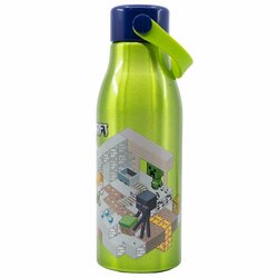 MINECRAFT - Aluminium Bottle with Handle 760ml