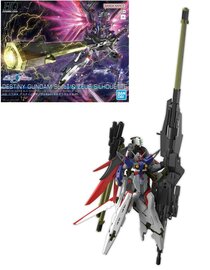 GUNDAM - HG 1/144 Destiny Gundam Spec II & Zeus silhouette - Model Kit