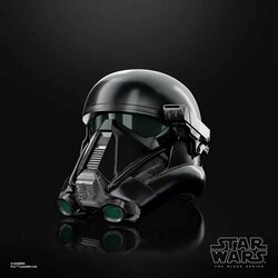 STAR WARS - Electronic Helmet Death Trooper Imp?rial Black Series