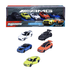 RIDE COOL - Mercedes-AMG - Pack of 5 Miniature Cars - 1:64