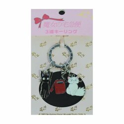 KIKI'S DELIVERY SERVICE - Jiji, Lily & Phone - Metal Keychain