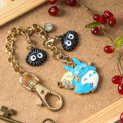 MY NEIGHBOR TOTORO - Blue Totoro - Chainette charms