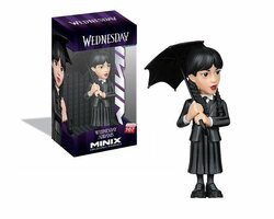 WEDNESDAY - Wednesday Addams with umbrella - Figure Minix 12cm