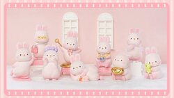 MOMO BUNNY - Daily Series - Blind Box 9 Figure set 10cm