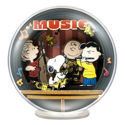 PEANUTS - Night Of Music - Wood Model Kit Globe Theater