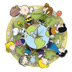 PEANUTS - Around The World - Wood Magnet