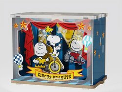 PEANUTS - Mini Scene Talent Show - Wood Model Kit