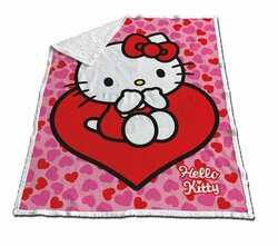 HELLO KITTY - Sherpa Blanket 120x150cm