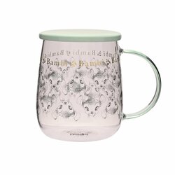 DISNEY - Bambi - Glass Mug with Lid 540ml