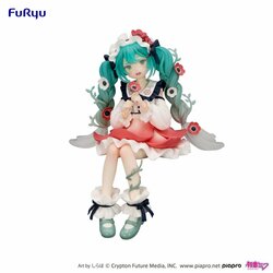HATSUNE MIKU - Flower Fairy Anemone - Statue Noodle Stopper 14cm