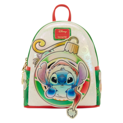 DISNEY - Lilo & Stitch "Holiday" - Mini Backpack LoungeFly
