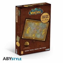 WORLD OF WARCRAFT - Jigsaw Puzzle 1000 pieces - Azeroth Map