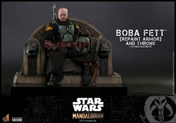 STAR WARS - Boba Fett & Throne - Action Figure Movie Masterpiece 30cm