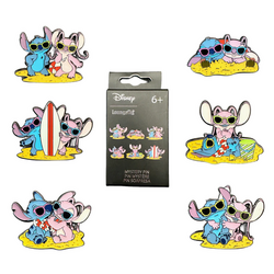DISNEY - Stitch & Angel - Funko Blind Box Enamel Pins