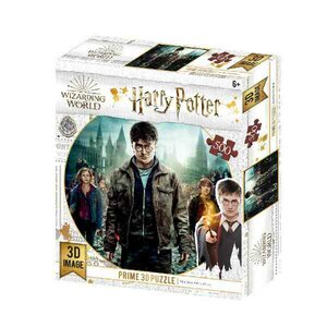 Harry Potter - Harry, Ron en Hermelien in de strijd Puzzel 500 stk 61x46 cm - met 3D lenticulair effect