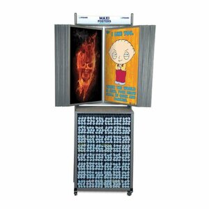 DISPLAY METAL - PA48 - 432 Maxi Poster 61x91 - 48 Faces