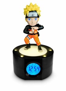 NARUTO SHIPPUDEN - LED Light-Up Alarm Clock