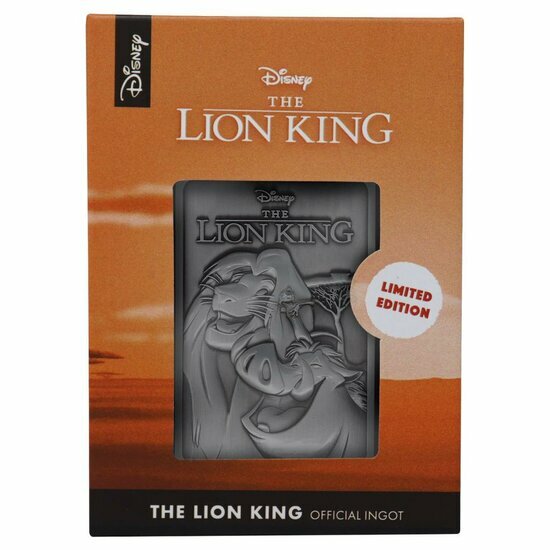 DISNEY - Lion King - Metal Ingot - Limited Edition